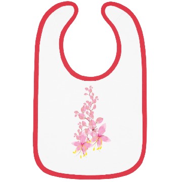 Discover pink bouquet Bibs