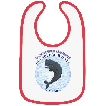 Discover Mammals Endangered Big Sperm Whale Bibs