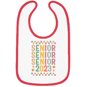 Discover Graduation Bibs, Senior Class Of 2023 Floral