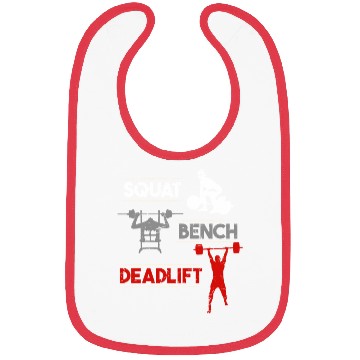 Discover Gym Workout Squat Bench Deadlift Bibs