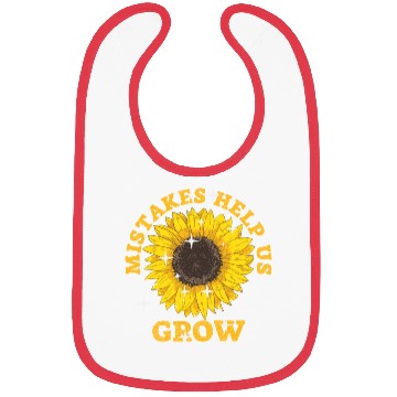 Discover Mistakes Help Us Grow Back To School Motivational Bibs