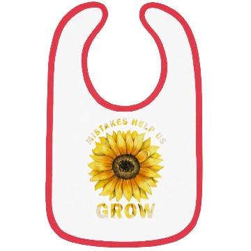 Discover Mistakes Help Us Grow Back To School Motivational Bibs