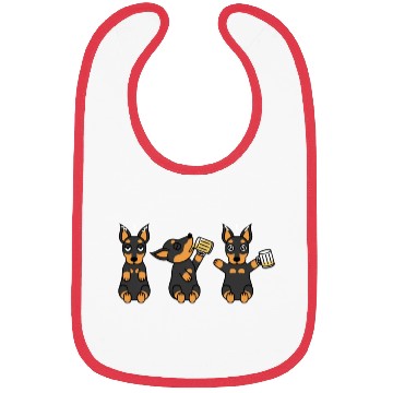 Discover Miniature Pinscher Beer Lover Bibs