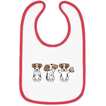 Discover Jack Russell Terrier Beer Lover Bibs