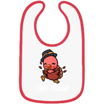 Discover Thanksgiving Running Turkey Trot Squad Bibs