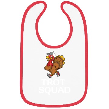 Discover Thanksgiving Running Turkey Trot Squad Bibs