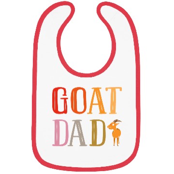 Discover Goat Dad Goat Lover Bibs