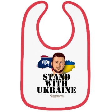 Discover Ukraine Wyoming Flags Zelensky Bibs