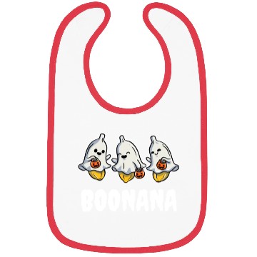 Discover Boonana Funny Ghost Gift Bibs