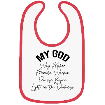 Discover Way Maker (Black) Bibs