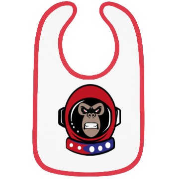 Discover Angry Monkey Bibs