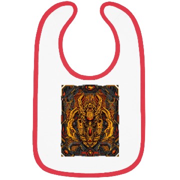 Discover Fiery Mecha Bitcoin Titan Bibs