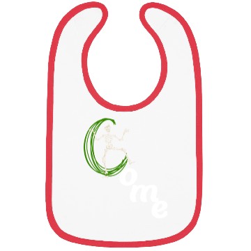 Discover The horror skeleton Bibs