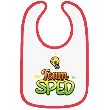 Discover Team Sped Awareness Special Education Teacher Bibs