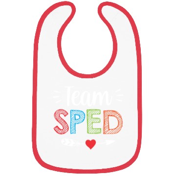 Discover Team Sped Teacher Special Education Awareness Bibs