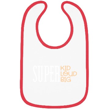 Discover Super Kid Loud Big Bibs