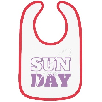 Discover Sunday Vibes Bibs