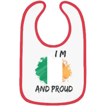 Discover I m Irish and proud - nation pride flag Bibs