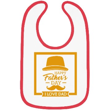 Discover Happy Father's Day Bibs