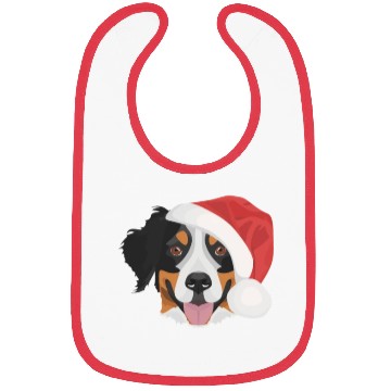 Discover Bernese Mountain Dog Merry Christmas Bibs