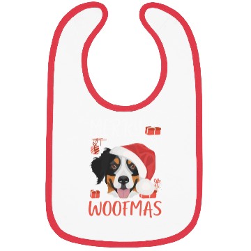 Discover Bernese Mountain Dog Merry Christmas Bibs