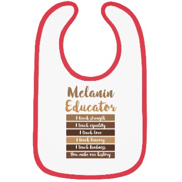 Discover Dope Melanin Teacher Black Teachers Dope Black Bibs