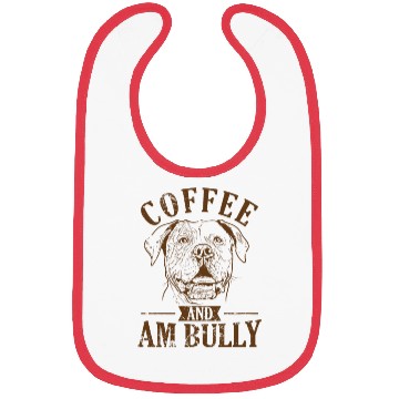 Discover Coffee and AM Bully Bulldog Pet Bibs
