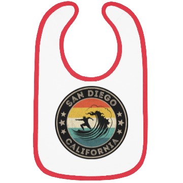 Discover San Diego California Surfing Bibs San Diego