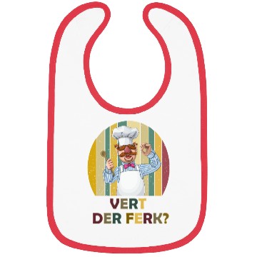 Discover Vert Der Ferk the swedish chef Bibs