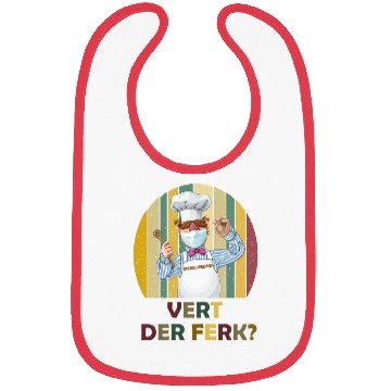 Discover Vert Der Ferk the swedish chef Bibs