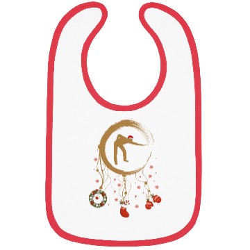 Discover Winter dreamcatcher Christmas Billiards Bibs