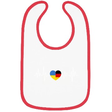 Discover Ukraine Germany Flag Two Countries Bibs