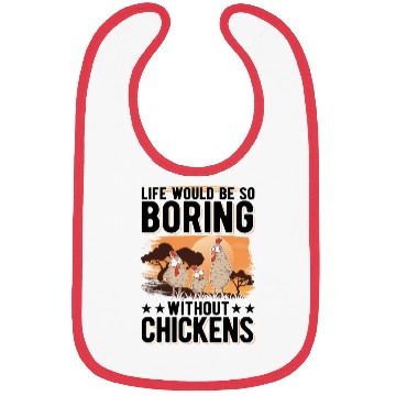 Discover Chickens Gift Farmer Chicken Coop Bibs