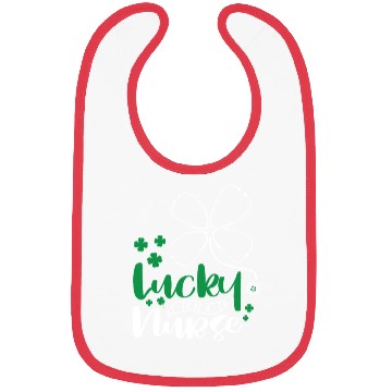 Discover Lucky To Be A Nurse Bibs
