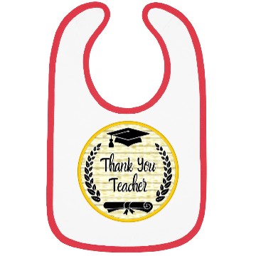 Discover Thank You Teacher Bibs