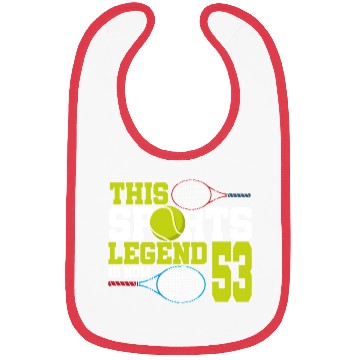 Discover This Sports Legend Is Now 53, Tennis 53rd Birthday Bibs