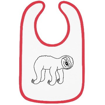 Discover Hanging lying tired sloth Bibs