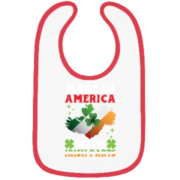 Discover Made In America With Irish Parts Ireland Gaelic Bibs