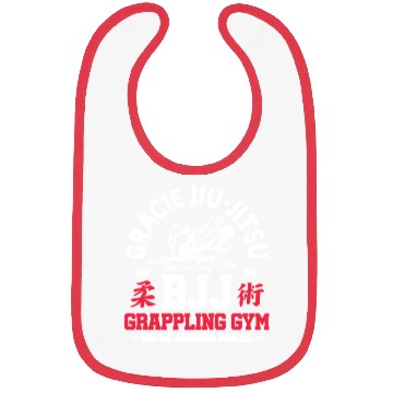 Discover Gracie Jiu Jitsu BJJ Grappling Gym Bibs
