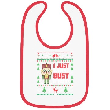 Discover Nutcracker Ugly Christmas Ugly Christmas Saint's Bibs