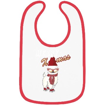 Discover Merry Xmas christmas Alpaca Bibs