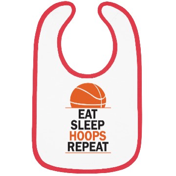 Discover Eat Sleep Hoops Repeat Basketball Bibs