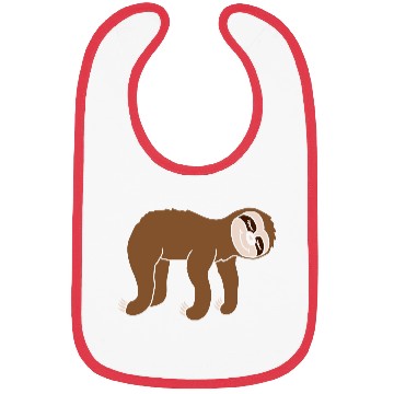 Discover Design hanging lying sloth Bibs