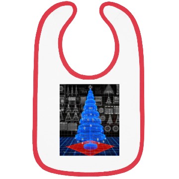Discover Christmas Blueprint Christmas Tree Blueprint Bibs