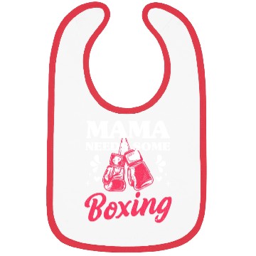 Discover Funny Kickboxing Boxing Mama Needs Some Boxing Bibs