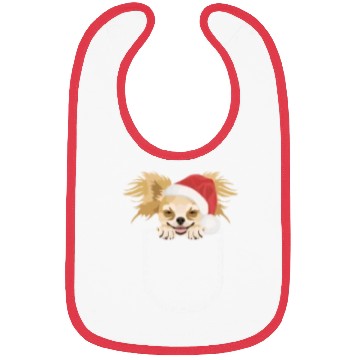 Discover Chihuahua Merry Christmas Bibs