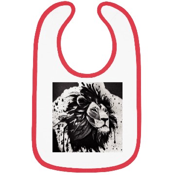 Discover Ink Lion Bibs