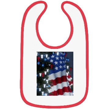 Discover Patriotic Christmas Decorated Christmas Tree Bibs