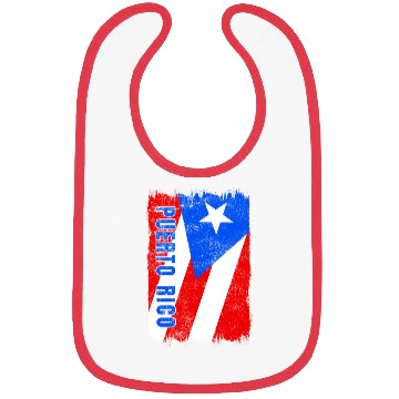 Discover Puerto Rico flag Bibs