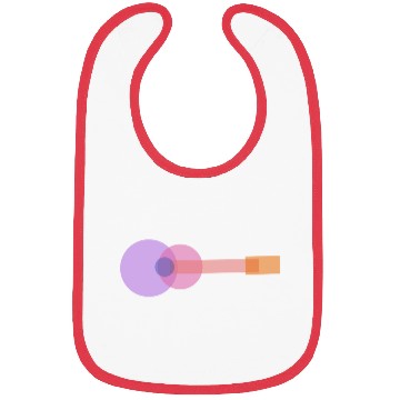 Discover Guitar art Bibs